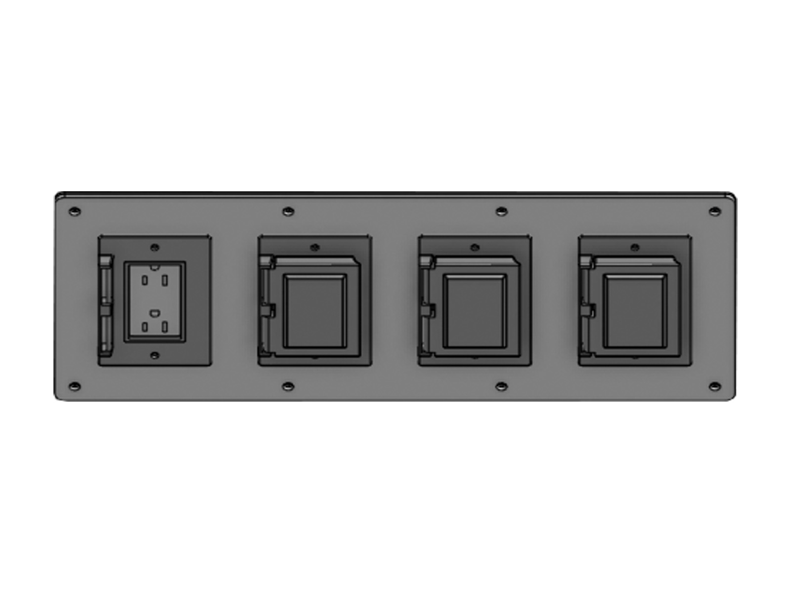4 x 5-20R GFCI Gland