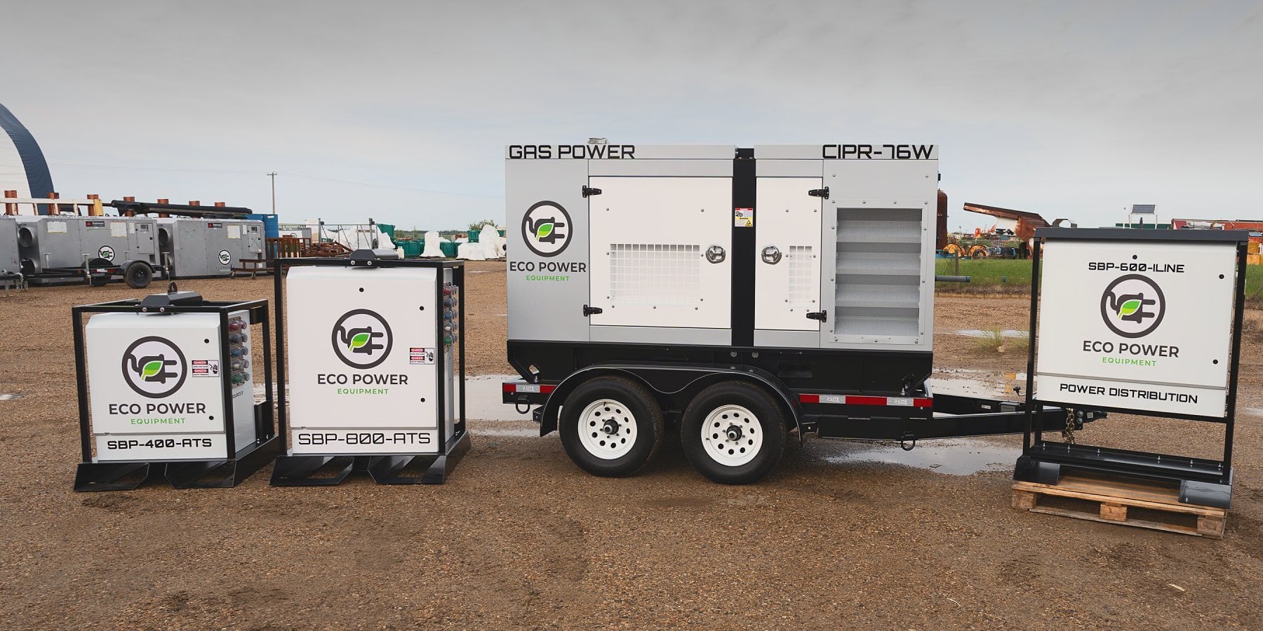 Eco Power ATS, transformer and distribution panel as one integrated system
